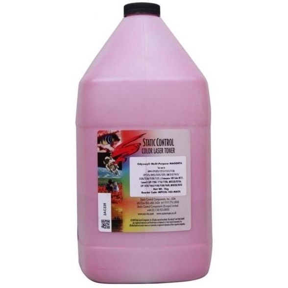 Тонер Static Control OKIUNIV-1KG-MA, пурпурный, 1000 г