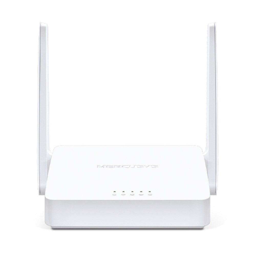 Wi-Fi роутер Mercusys MW300D, ADSL2+ модем, N300 до 300 Мбит/с, 3×LAN 10/100, RJ11, 2 антенны