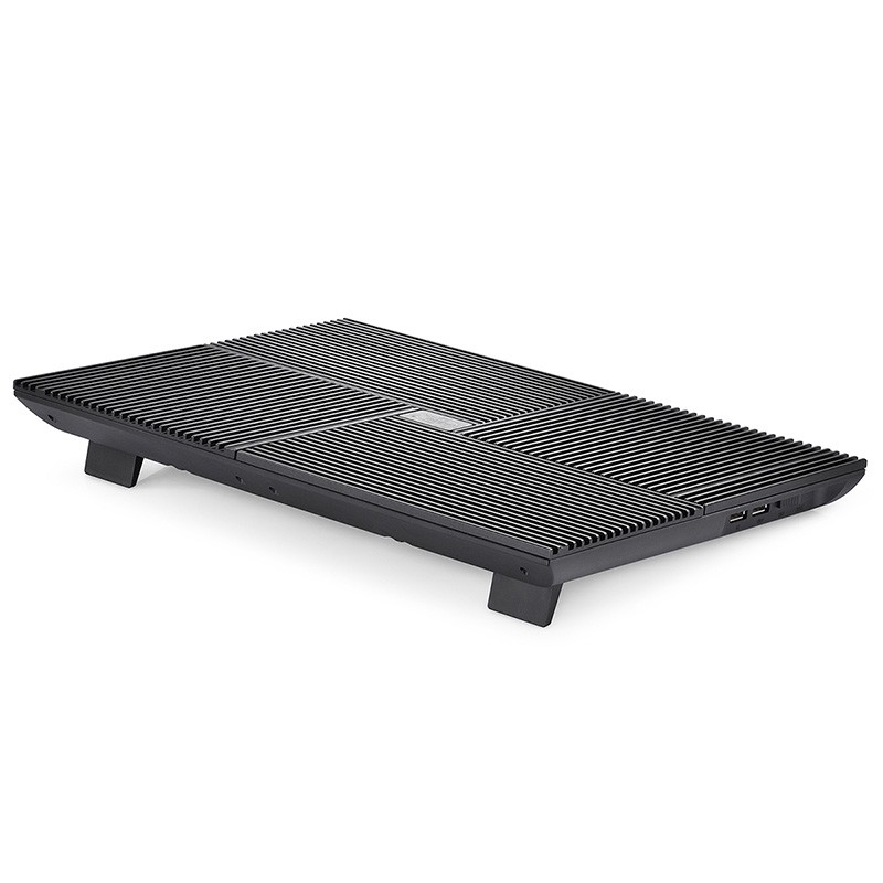 Подставка Deepcool MULTI CORE X8, 17", 4×100мм вентилятора, 2×USB