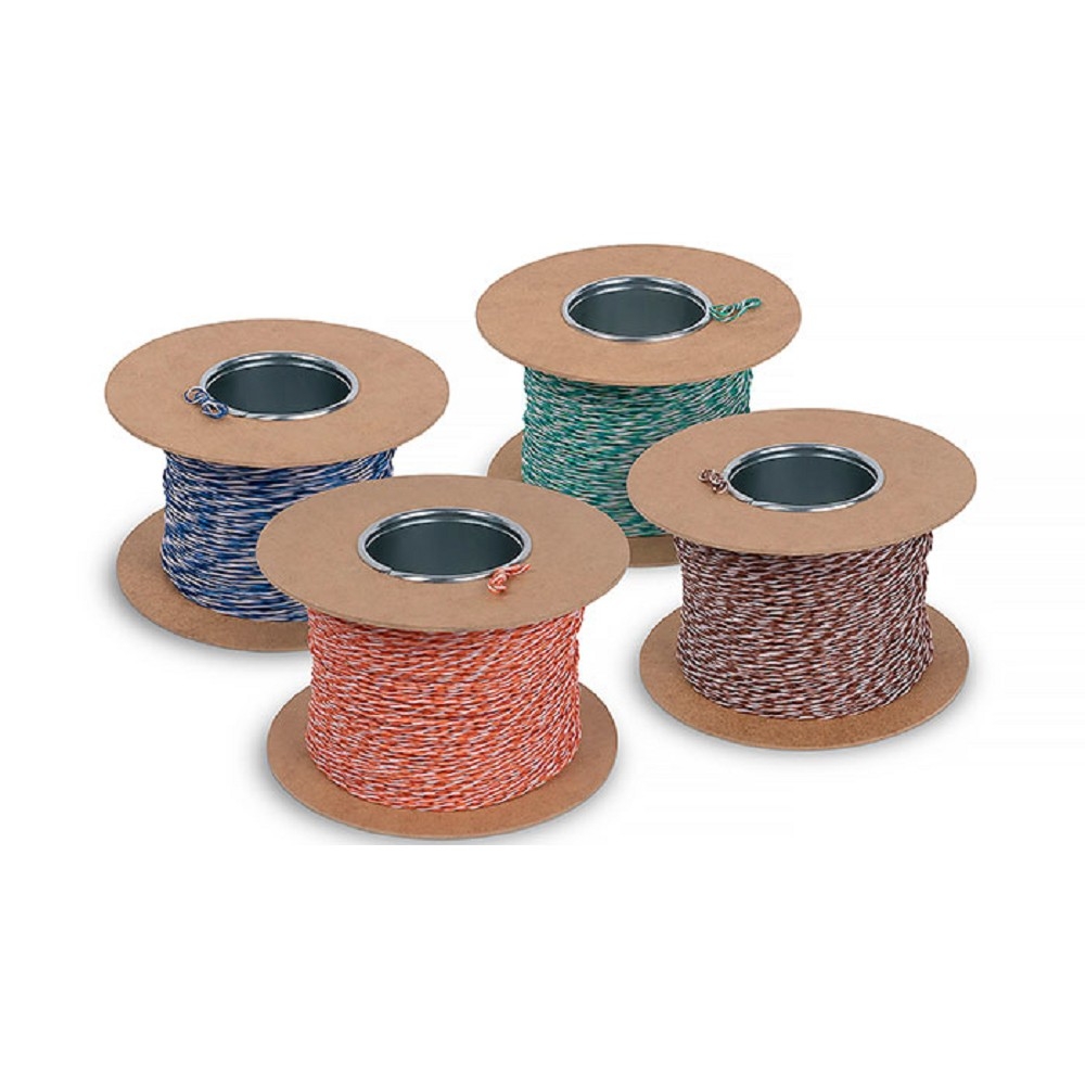 Кабель кроссировочный Cabeus UTP-1P-Cat.5e-SOLID-CROSS-305-BL, Cat.5e, 1 пара, 305м