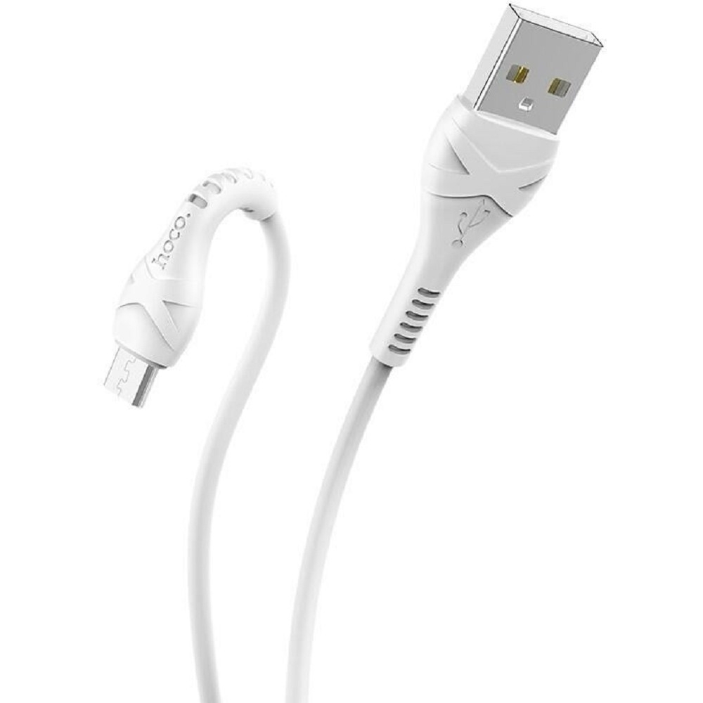 Кабель Hoco HC-10505, microUSB→USB-A, 1м, белый