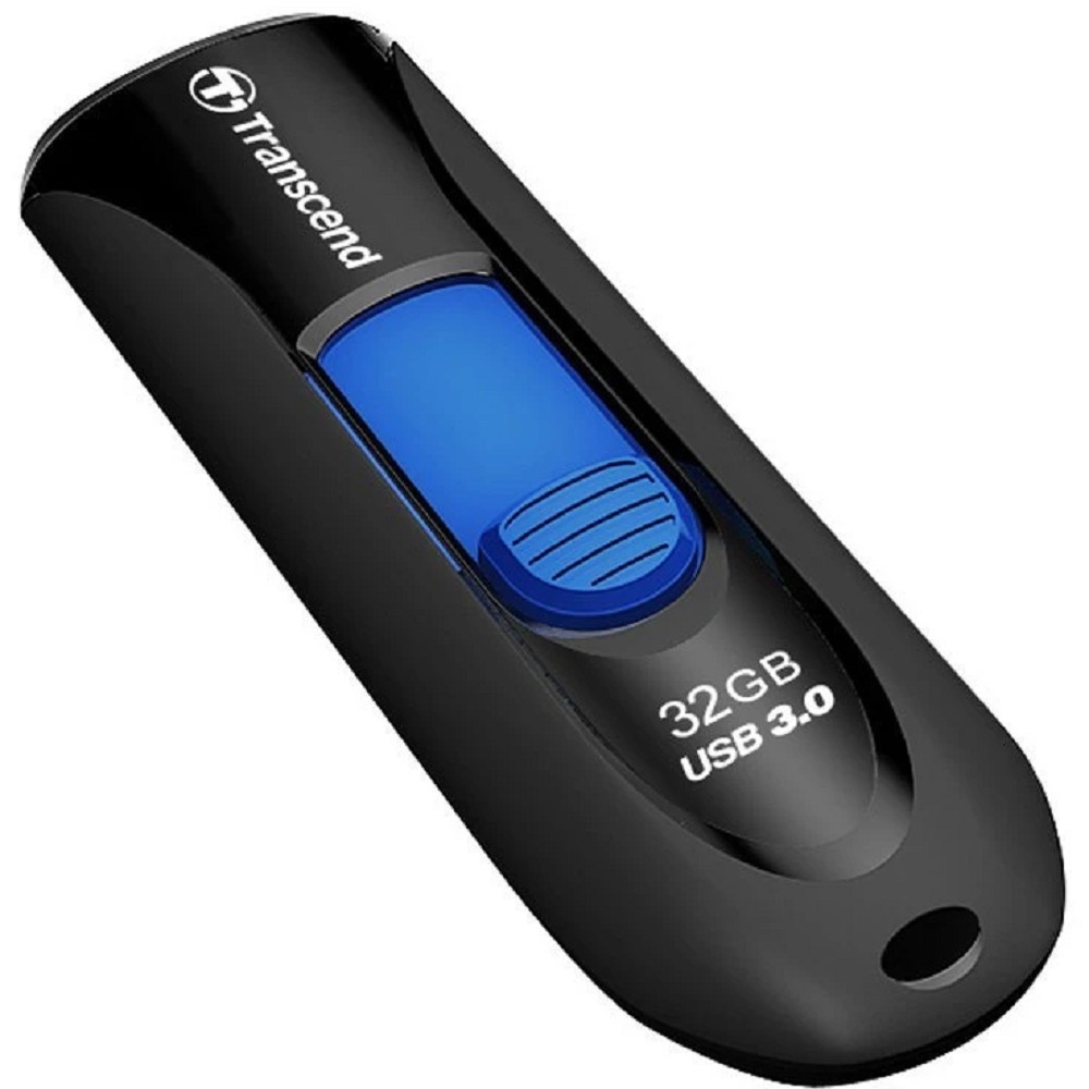 Флешка Transcend JetFlash 790 TS32GJF790K, 32 ГБ, USB 3.1, 90/25 МБ/с