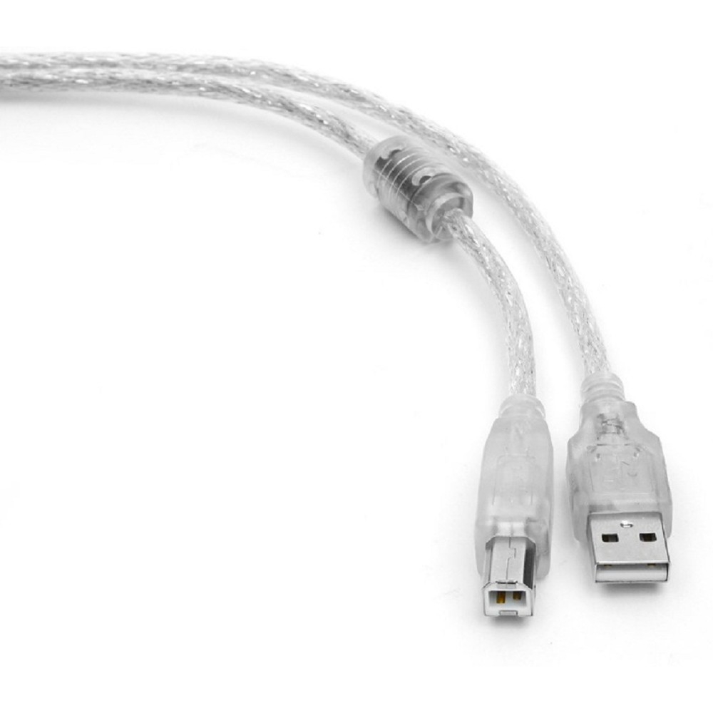 Кабель Gembird CCF-USB2-AMBM-TR-0.75M, USB 2.0, AM/BM, 0.75м