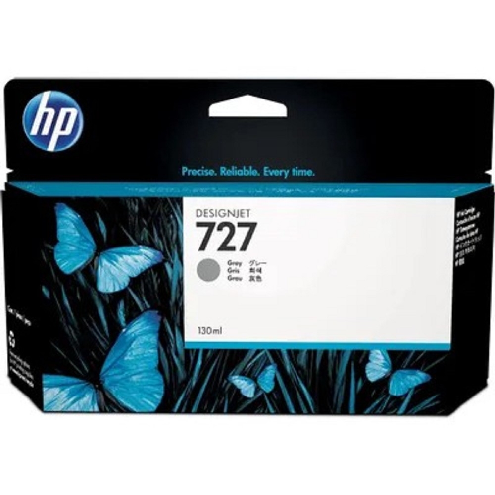 Картридж HP B3P24A, №727, серый, 130мл