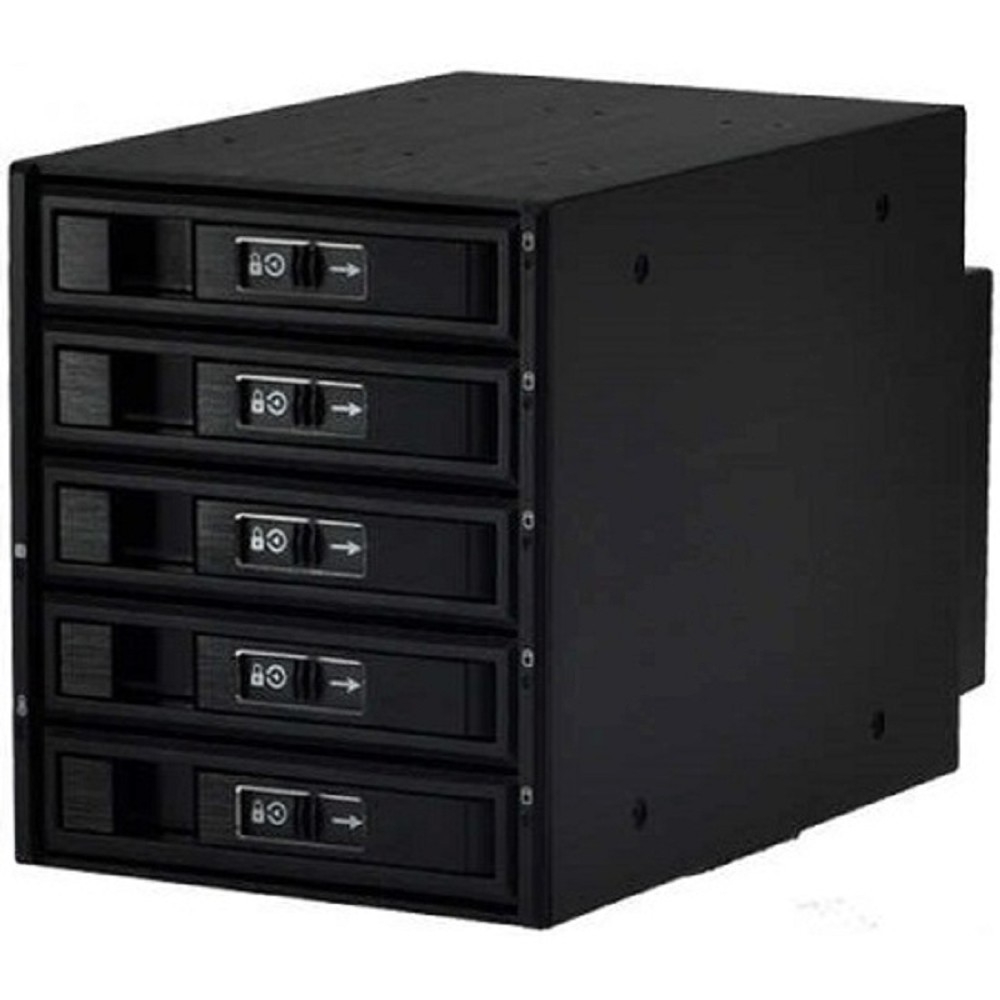Корзина HDD Procase L3-305-SATA3-BK, 5xSATA/SAS, hot-swap, 3x5.25"