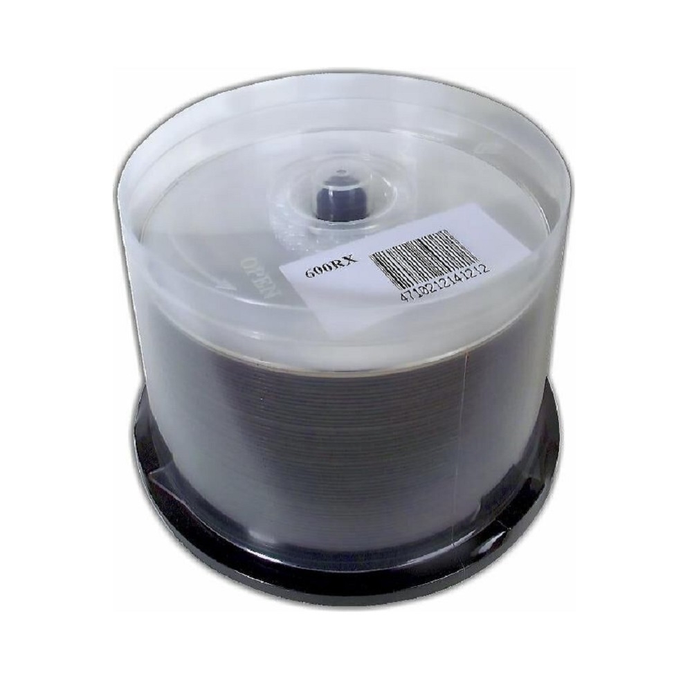 Диск BD-R CMC 600RX, 25 ГБ, 6x, Cake Box 50 шт., Printable