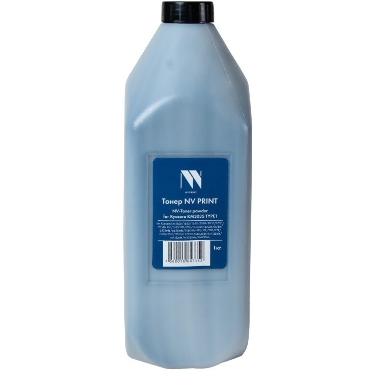 Тонер NV Print NV-KYO3035-TYPE1-1KG, для Kyocera KM1620/1650/2020/2050/FS-6025, 1 кг