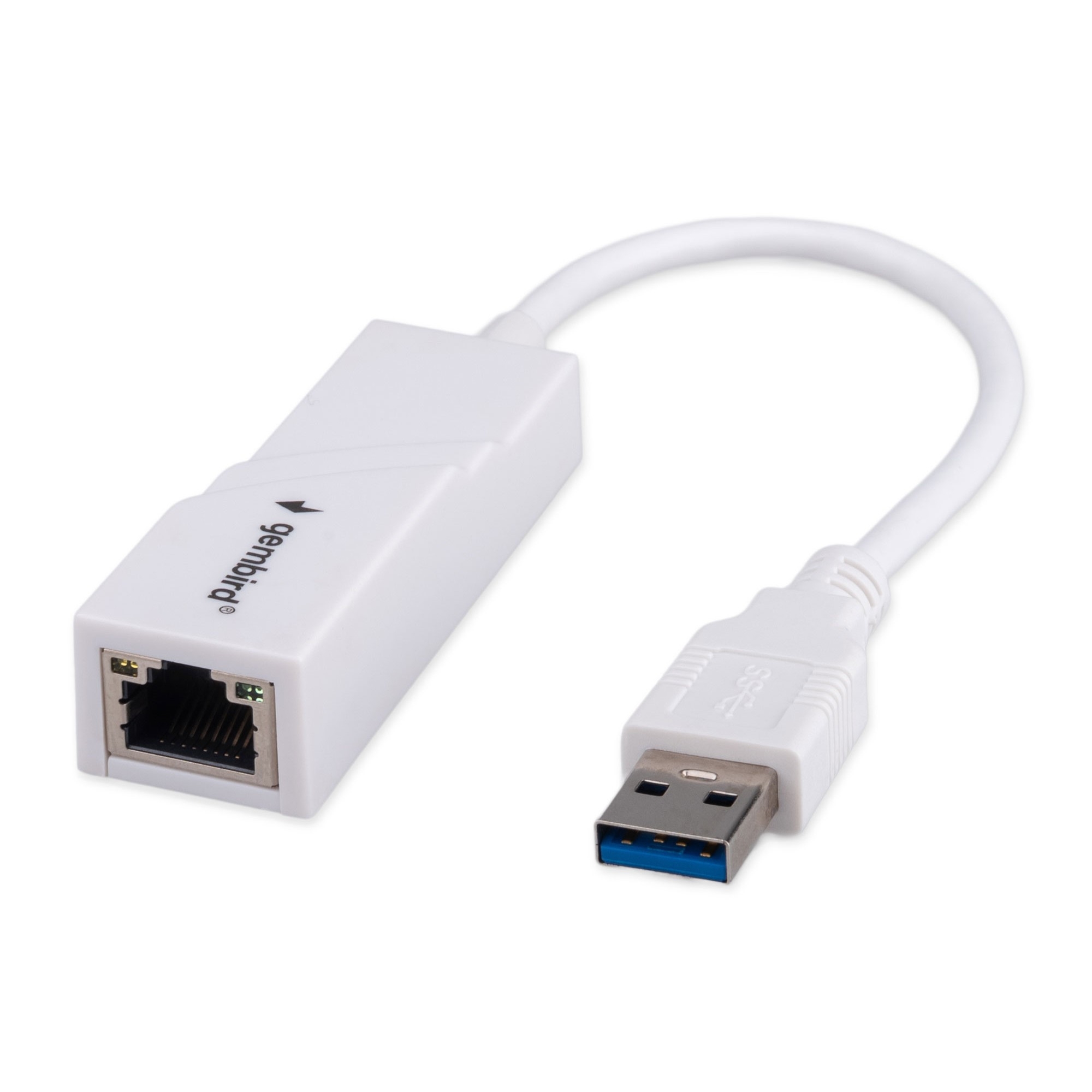 Сетевой адаптер Gembird NIC-U11, USB 3.0→Gigabit Ethernet