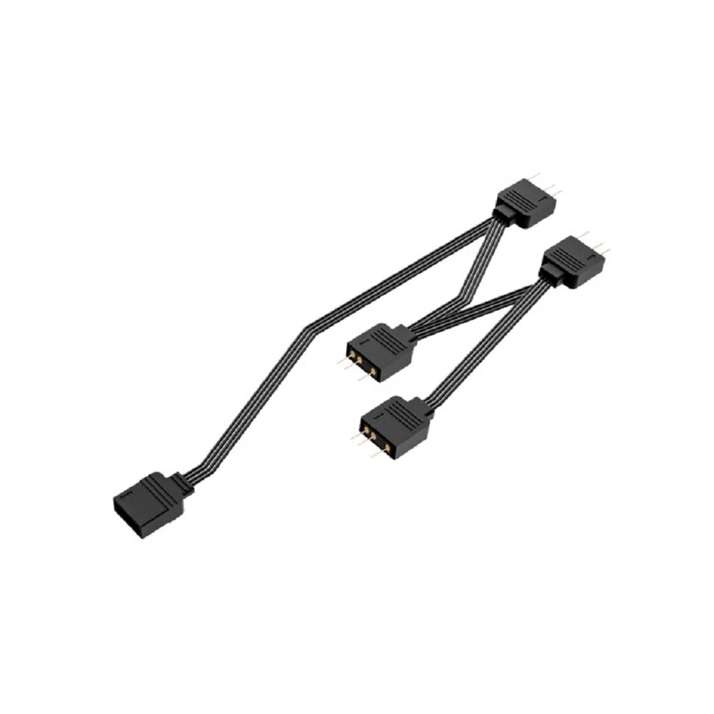 Разветвитель питания ID-Cooling FS-04 ARGB, черный