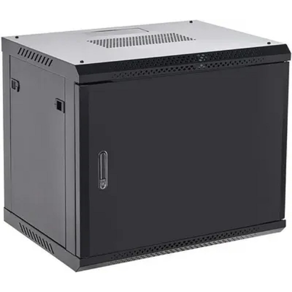 Шкаф серверный Rexant 04-0966-122, 9U, 600×600×501мм, стеклянная дверь, 60кг, IP20