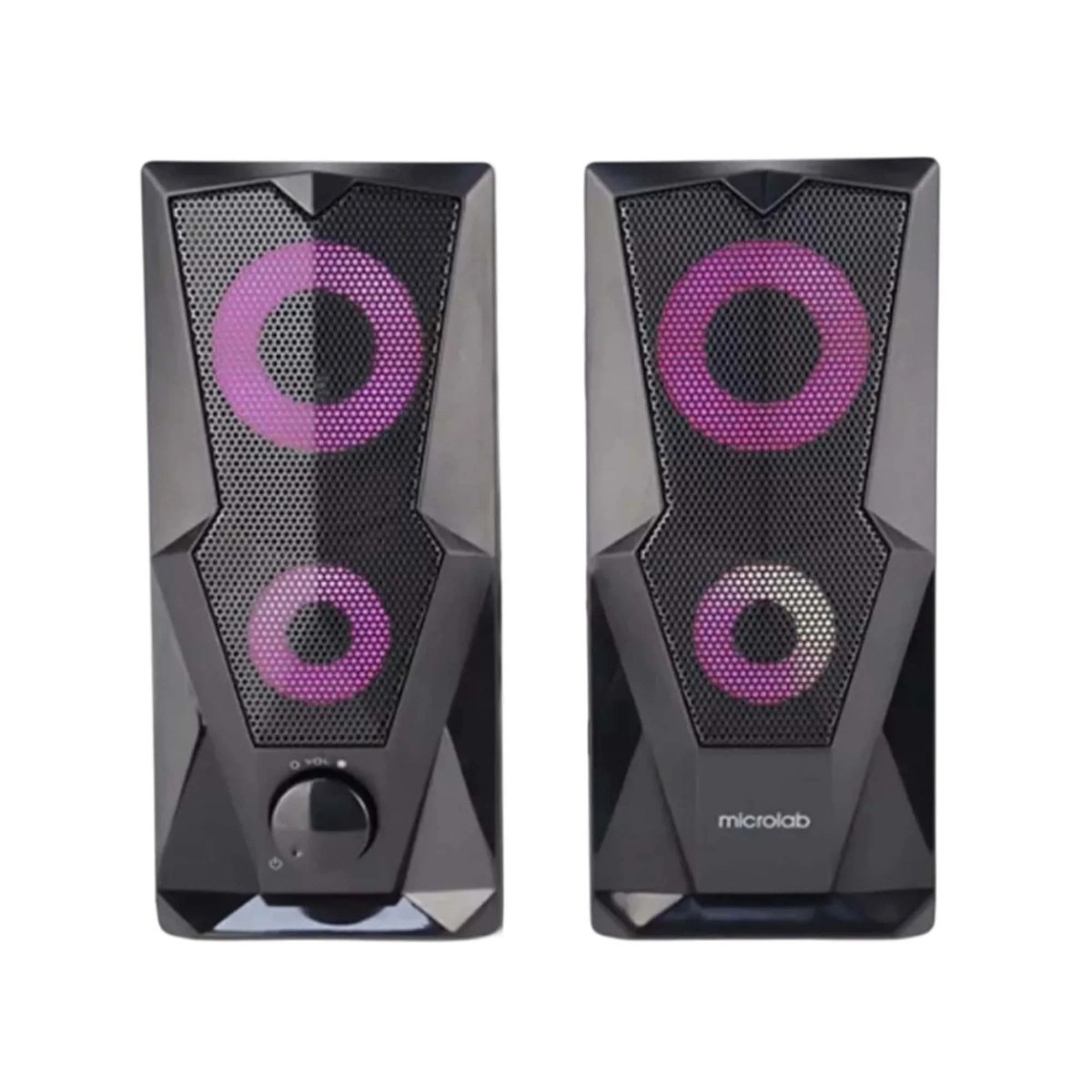 Microlab B27 {5 Вт х2, Гармонические искажения: 0,5% (1 Вт 1 кГц), Частотная характеристика: 160 Гц - 20 кГц, Отношение сигнал/шум: 65 дБ}