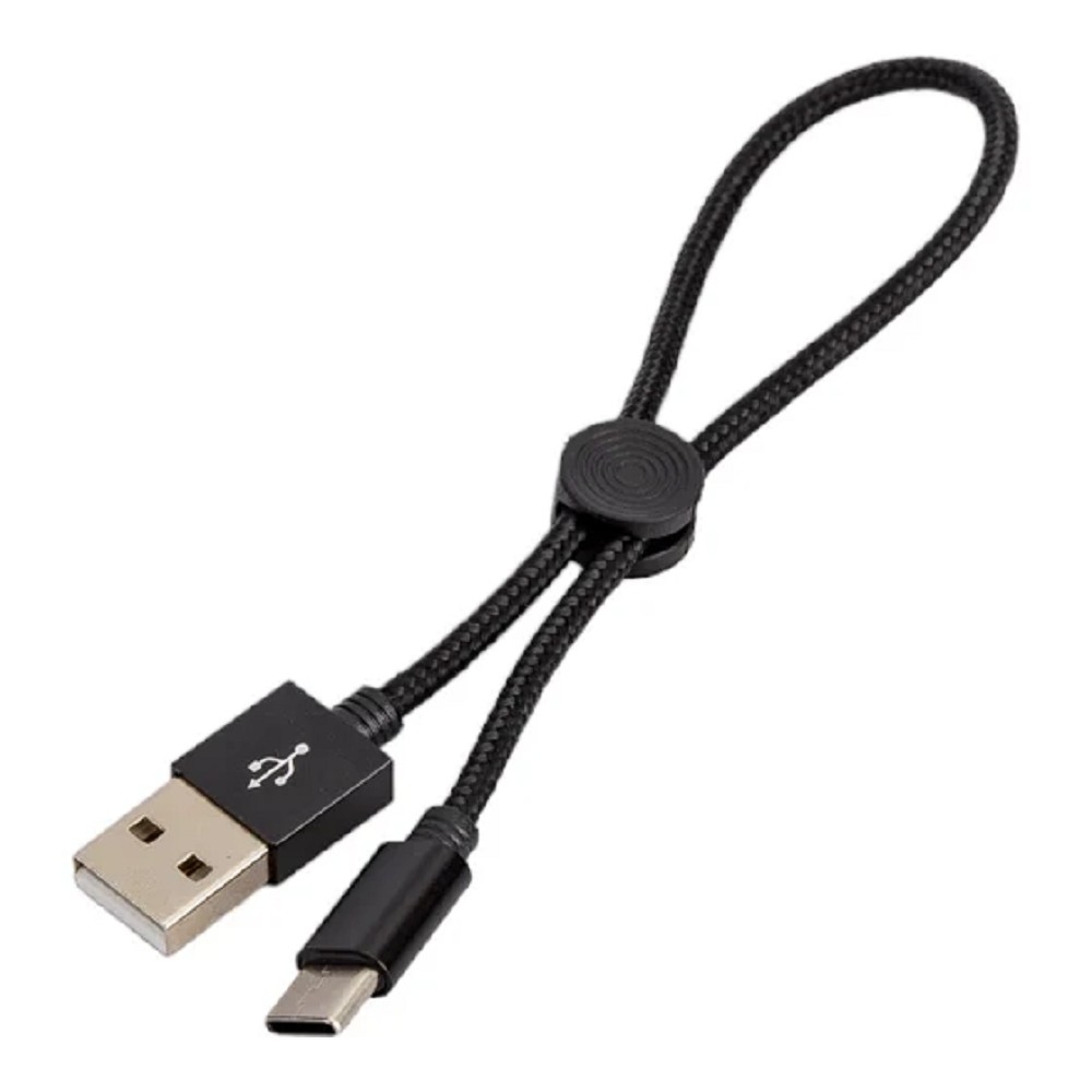 Кабель Hoco HC-07451, USB-A/USB-C, 0.25м, черный
