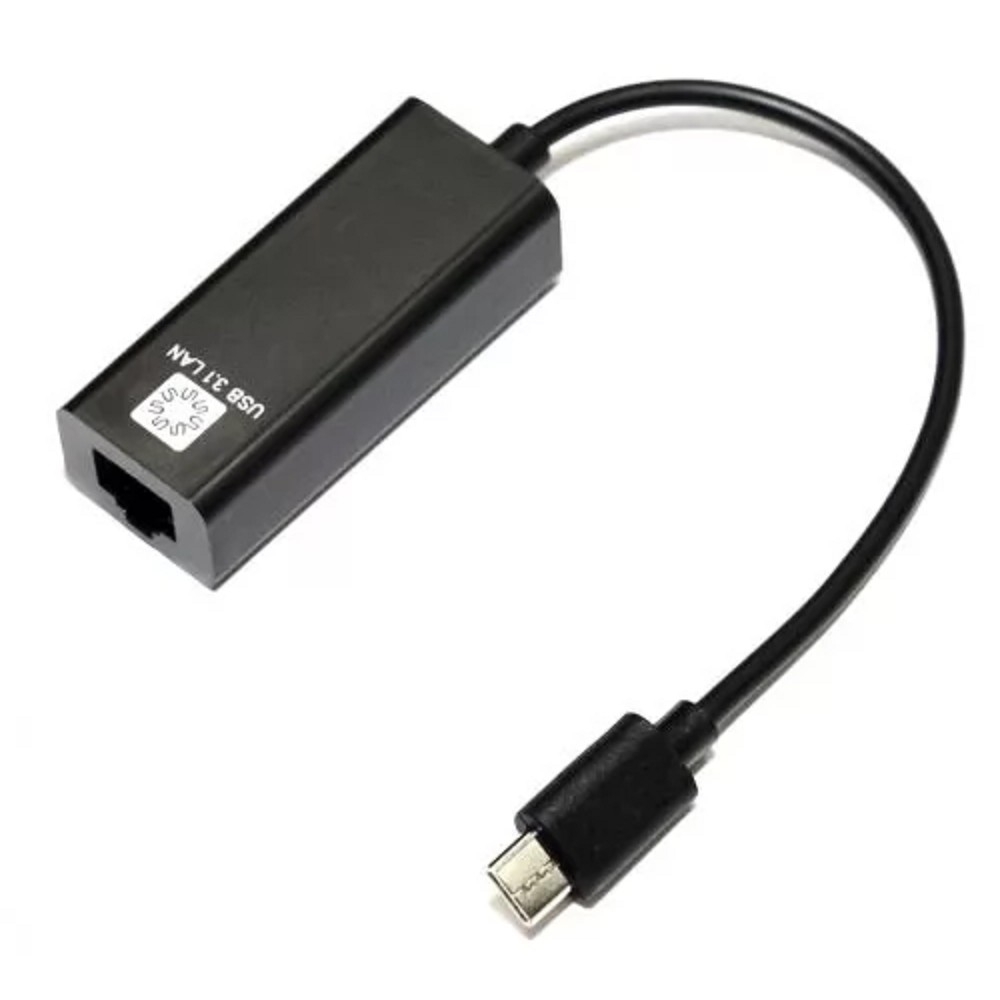 Сетевой адаптер 5bites UA3C-45-08BK, USB 3.1 Type-C — RJ45 100 Мбит/с