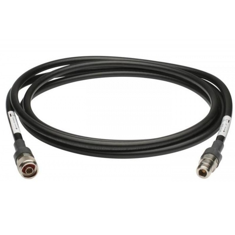 Кабель D-Link ANT24-CB03N/C1A коаксиальный, 3 м, N Plug — N Jack, 2.4–2.5 ГГц