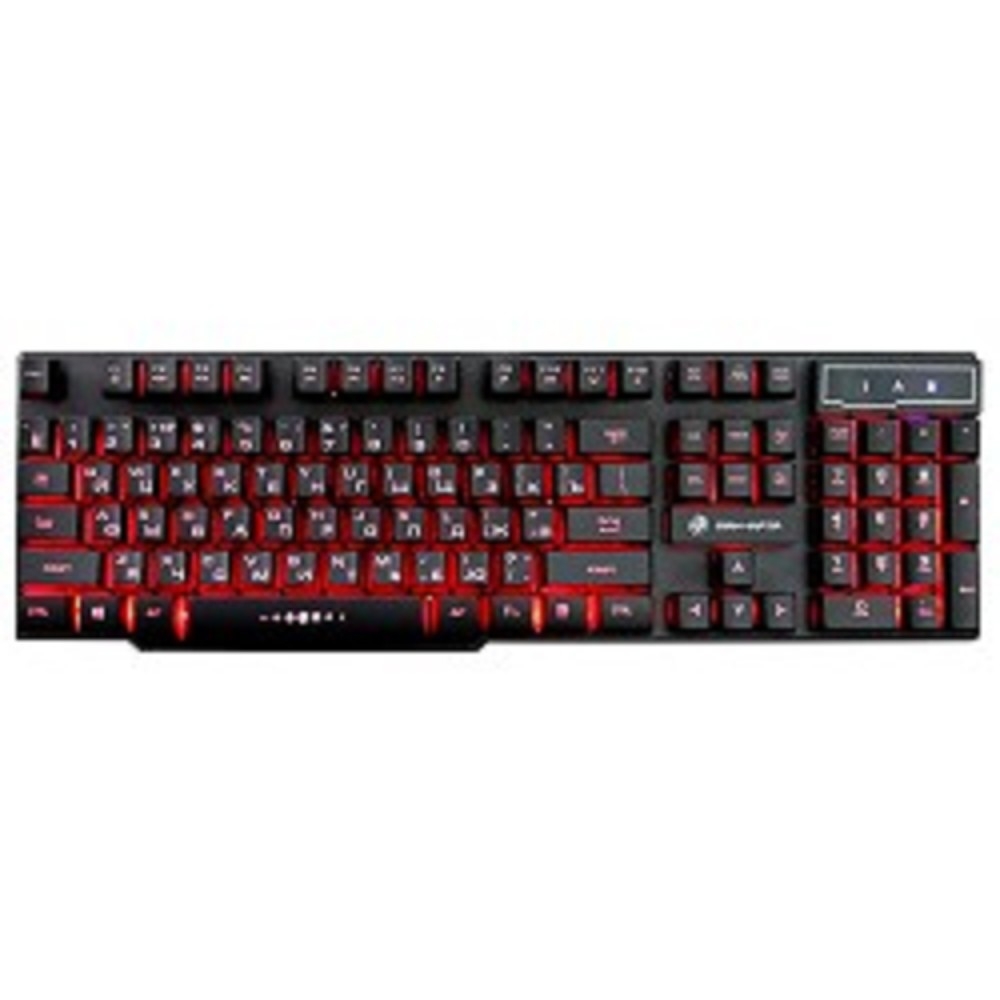 Клавиатура Dialog Gan-Kata KGK-15U Black, проводная USB, с подсветкой