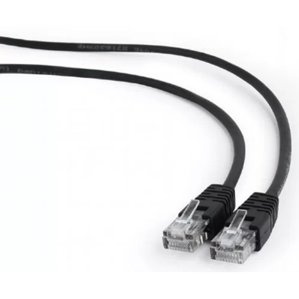 Патч-корд Cablexpert PP12-5M/BK, Cat.5e, 5м, черный