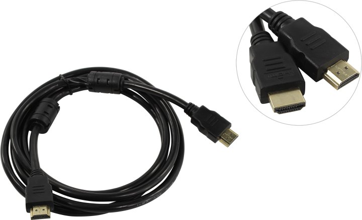 Кабель 5bites APC-200-020F HDMI 2.0, M-M, 4K, 2 м, ферритовые фильтры