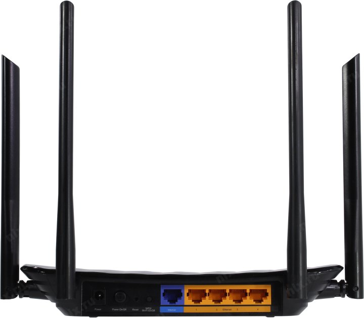 Маршрутизатор TP-Link Archer A6, Wi-Fi AC1200, 2,4/5 ГГц, 1×WAN + 4×LAN 1 Гбит/с