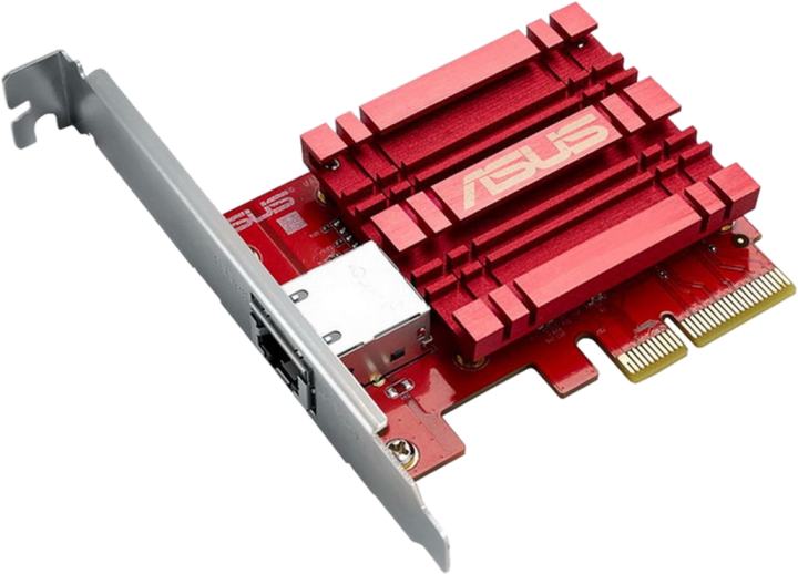 Сетевая карта ASUS XG-C100C, PCI Express, 10 Гбит/с, 1×RJ-45