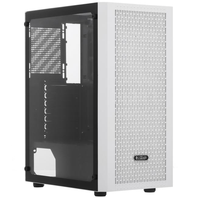 Корпус PCCooler MA100 MESH WH, Mid Tower, ATX, 3×120 мм ARGB, белый