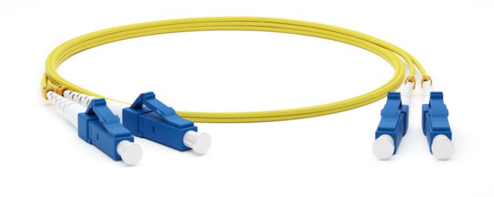 Патч-корд Hyperline FC-D2-9-LC/ULLUR-LC/ULLUR-H-5M, OS2, LC-LC дуплекс, 5 м, LSZH