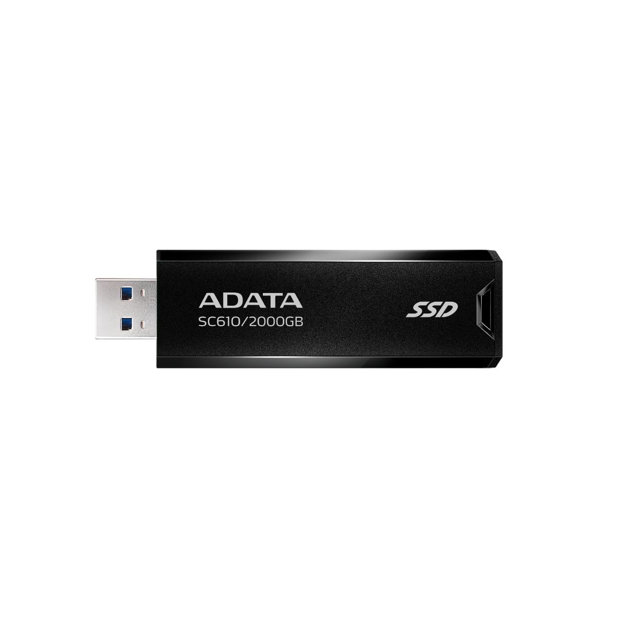 Внешний SSD A-DATA SC610-2000G-CBK/RD, 2000GB, USB 3.2 Gen2