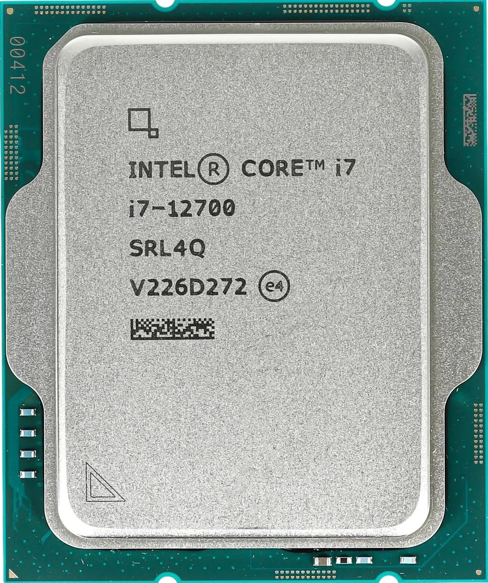 Процессор Intel Core i7-12700, LGA 1700, 12 ядер, 20 потоков, OEM