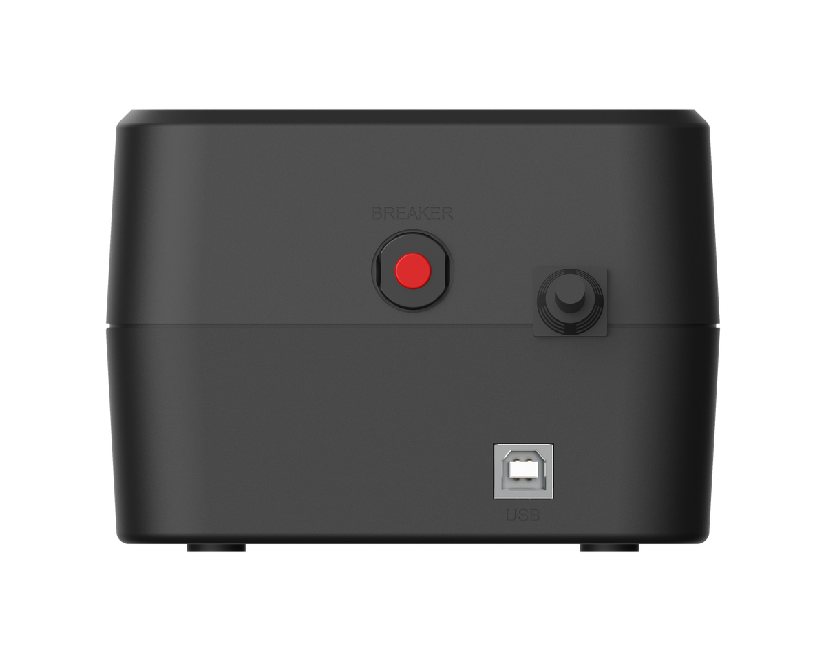ИБП CBR LGT-650H-6F-LDB, 650 ВА/360 Вт, 6 розеток тип F, 3 с резервированием