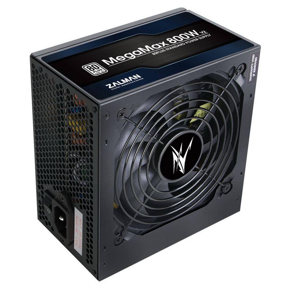 Блок питания Zalman MegaMaxII ZM800-TXII, 800 Вт, ATX, 80+