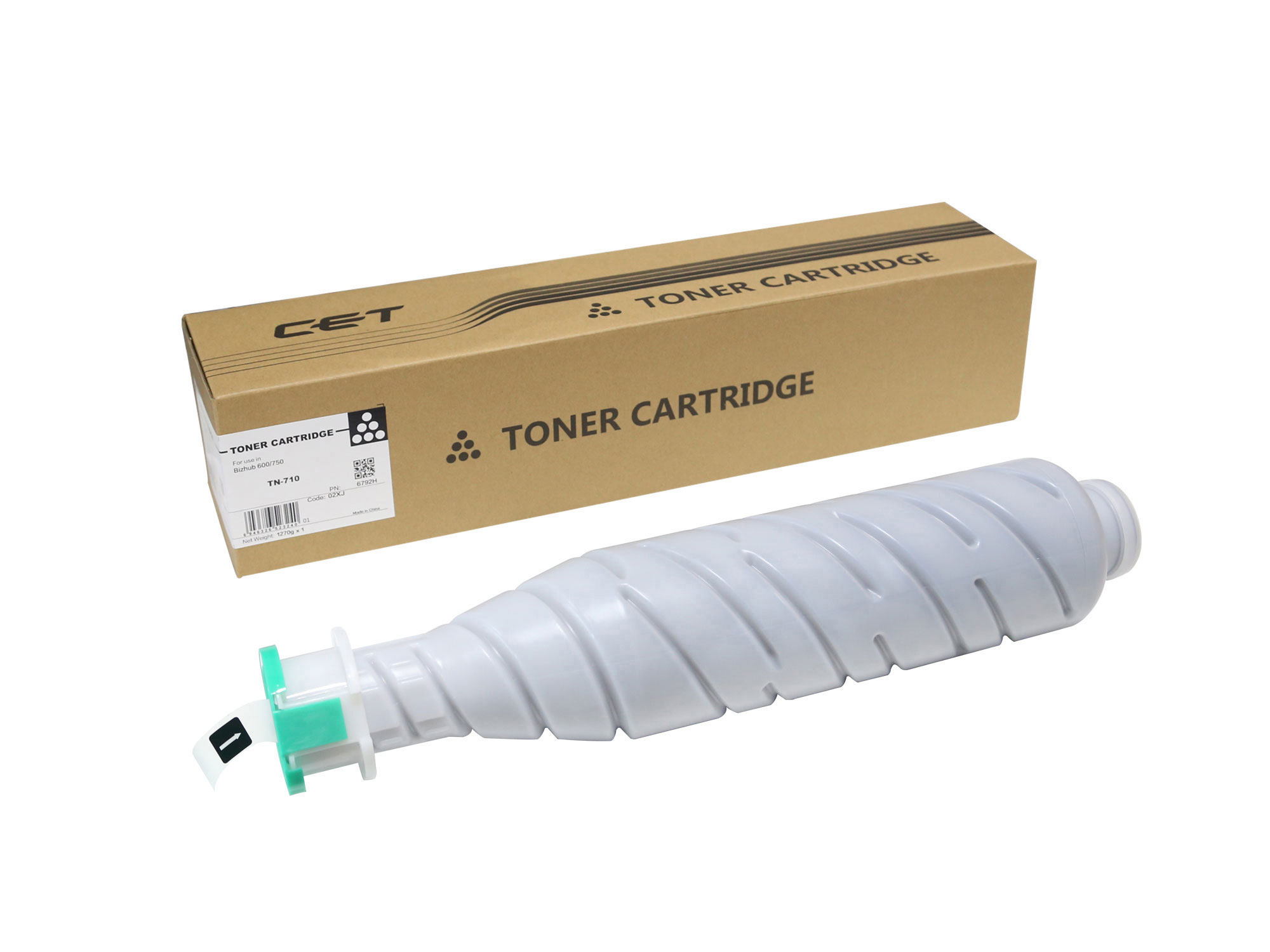 Тонер-картридж CET CET6792H (KB7) TN-710, чёрный, 55000 стр., 1270 г
