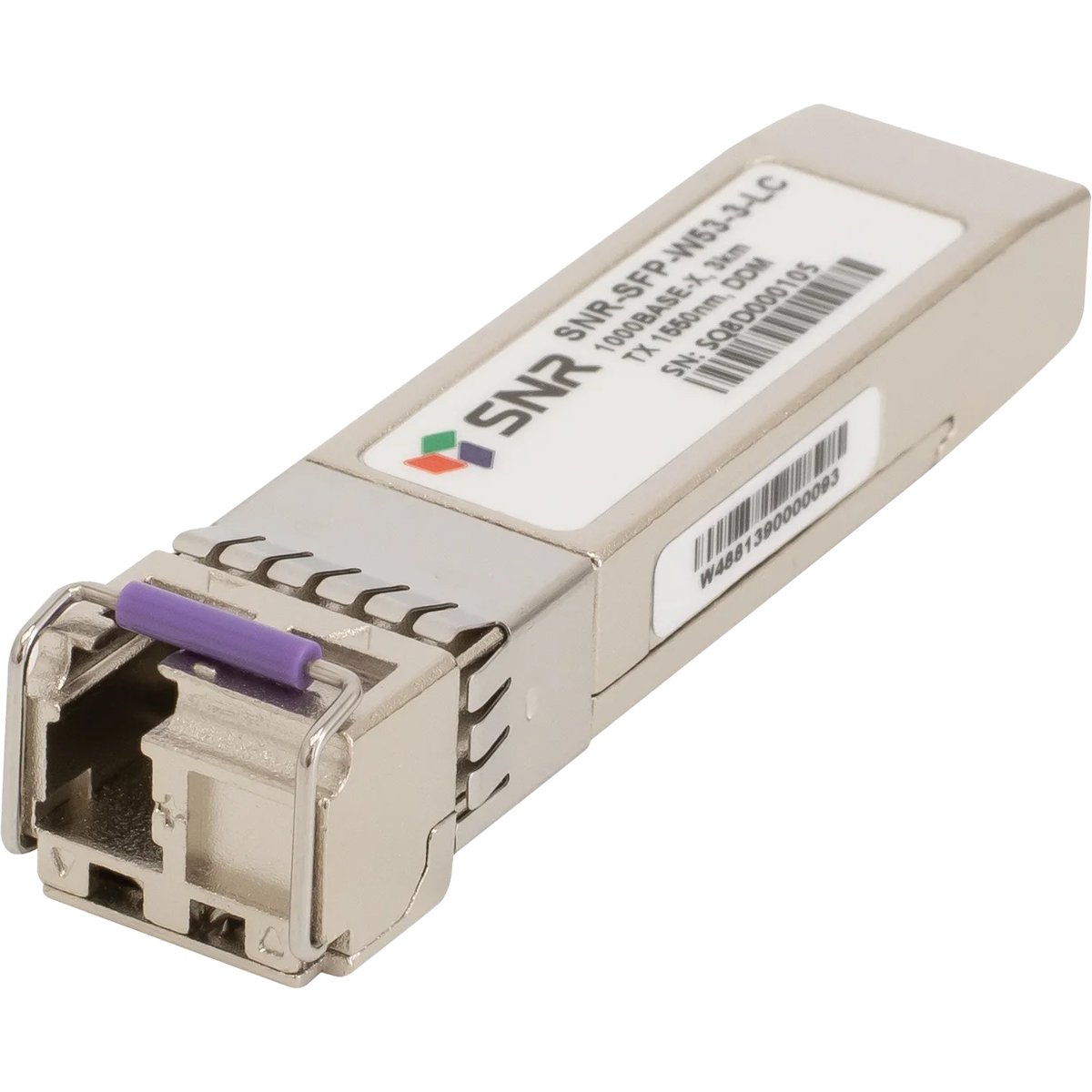 Модуль SFP SNR SNR-SFP-W53-3-LC, 1G, 3км, 1550/1310нм