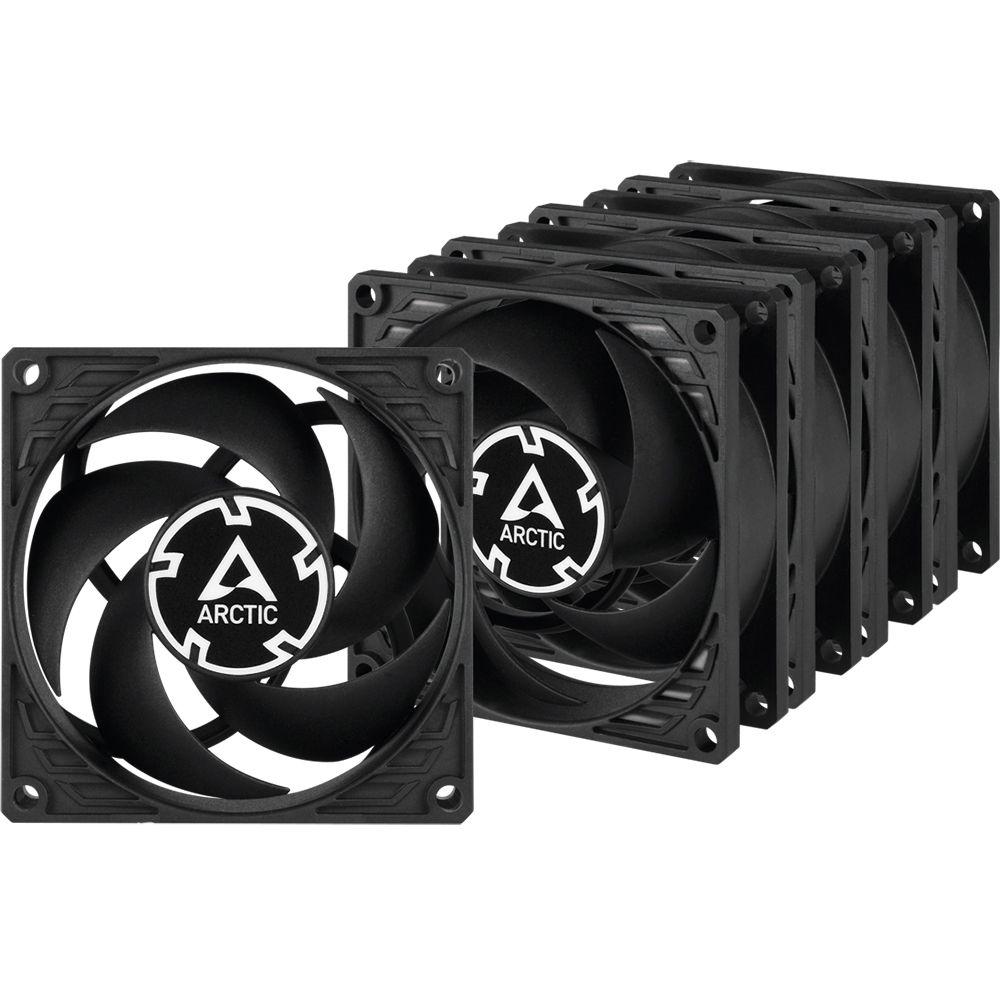 Вентилятор ARCTIC P8 Value Pack ACFAN00153A, 80×80×25 мм, 3000 об/мин, 5 шт