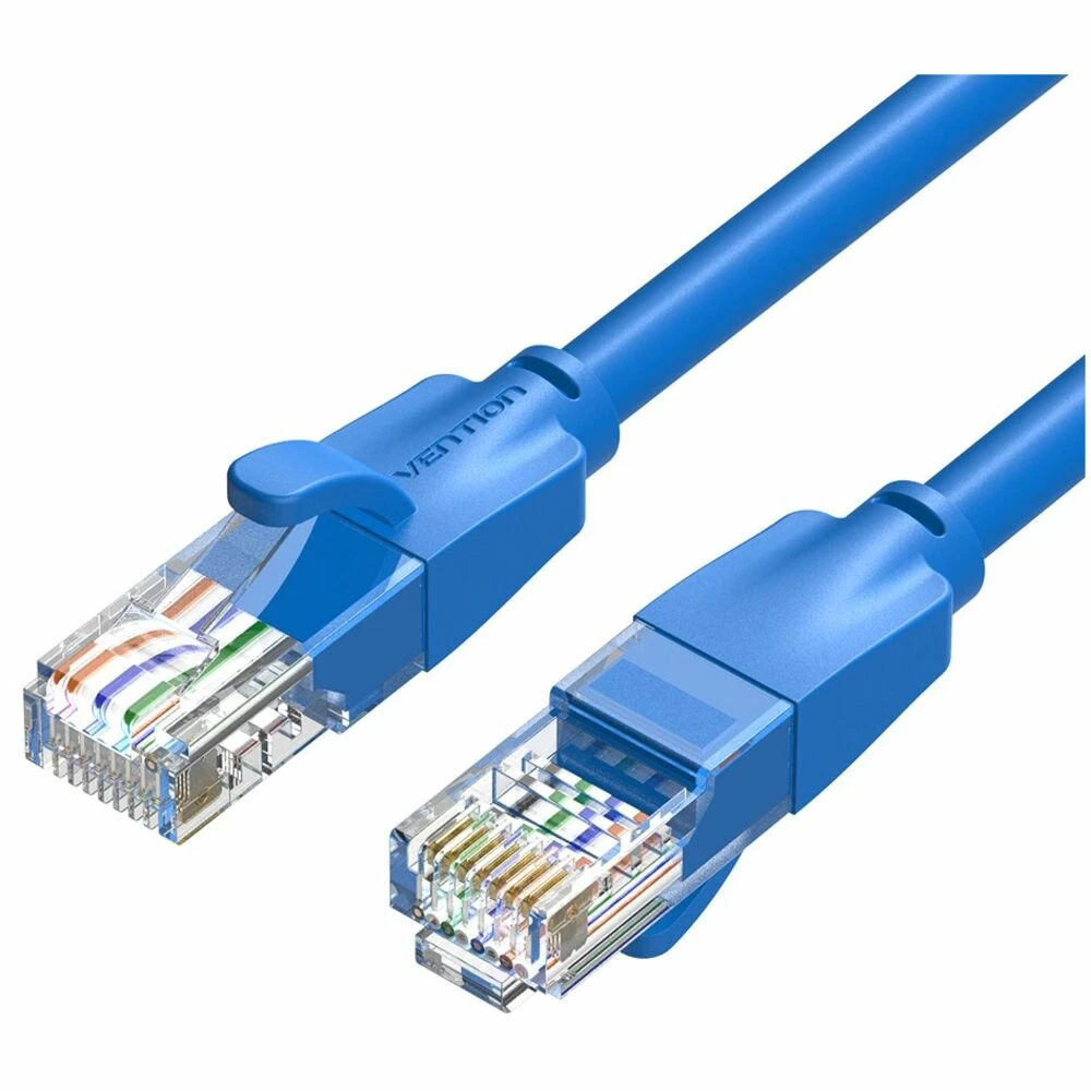Патч-корд Vention IBELH, UTP cat.6, RJ45, 2 м, синий