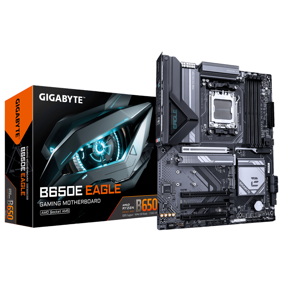 Материнская плата Gigabyte B650E EAGLE, Socket AM5, AMD B650E, 4×DDR5, ATX