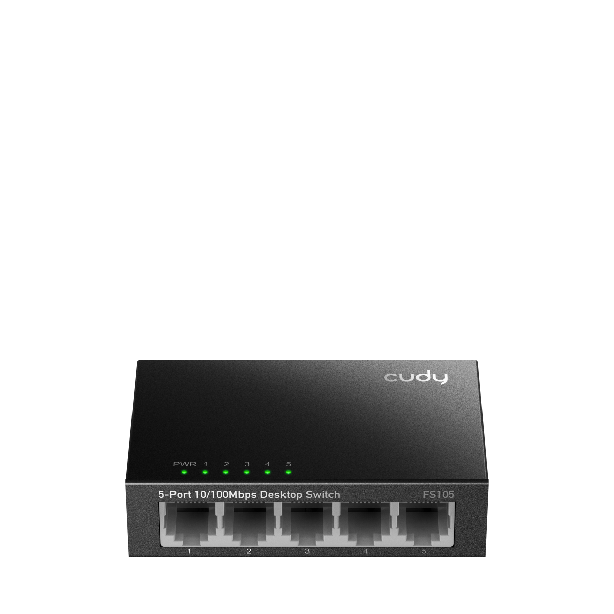 Коммутатор Cudy FS105, 5×100Мб, неуправляемый
