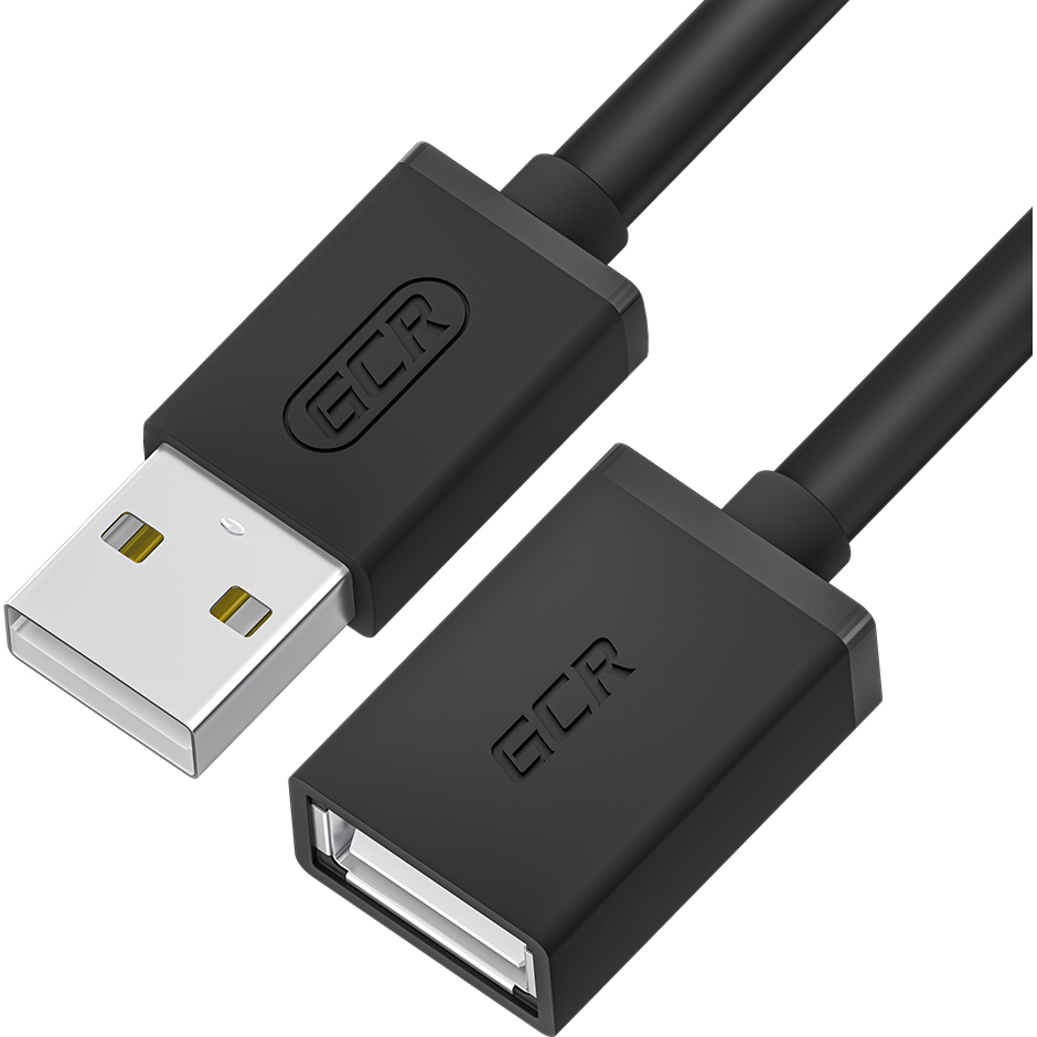Удлинитель USB GCR GCR-55071, 1.8м, USB 2.0 AM/AF