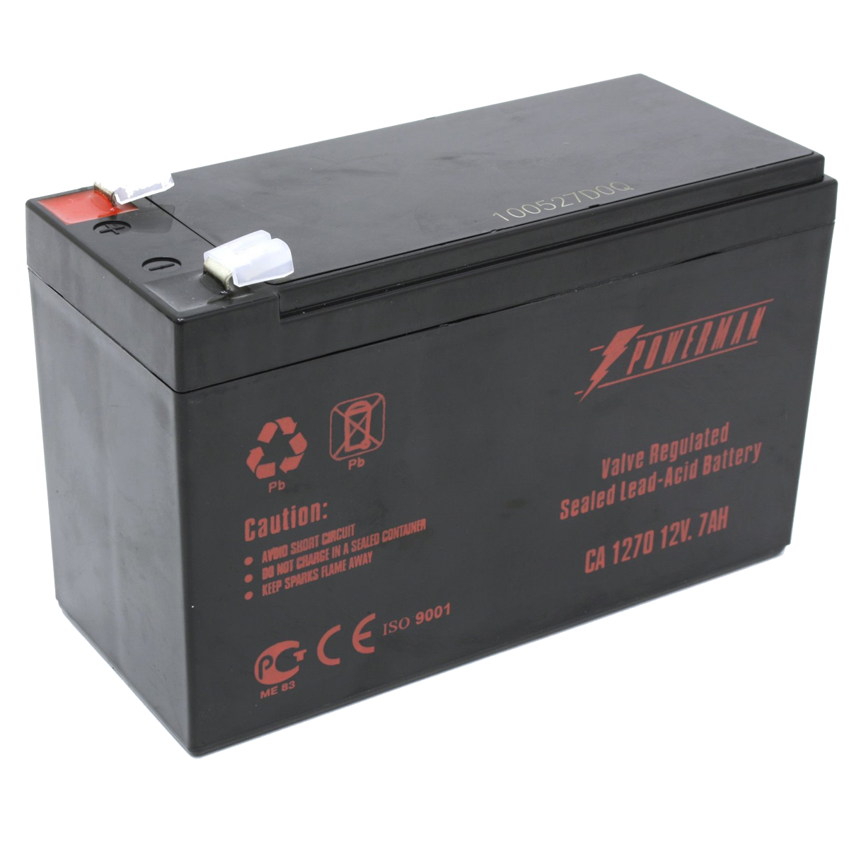 Аккумулятор POWERMAN Battery CA1270, 12 В, 7 А·ч, AGM, клеммы F2, для ИБП