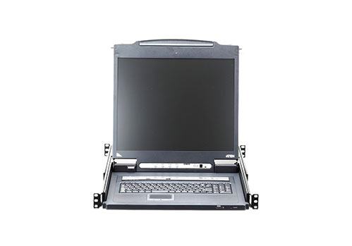 KVM-переключатель ATEN CL5716iMR, 16 портов, IP, 17" LCD