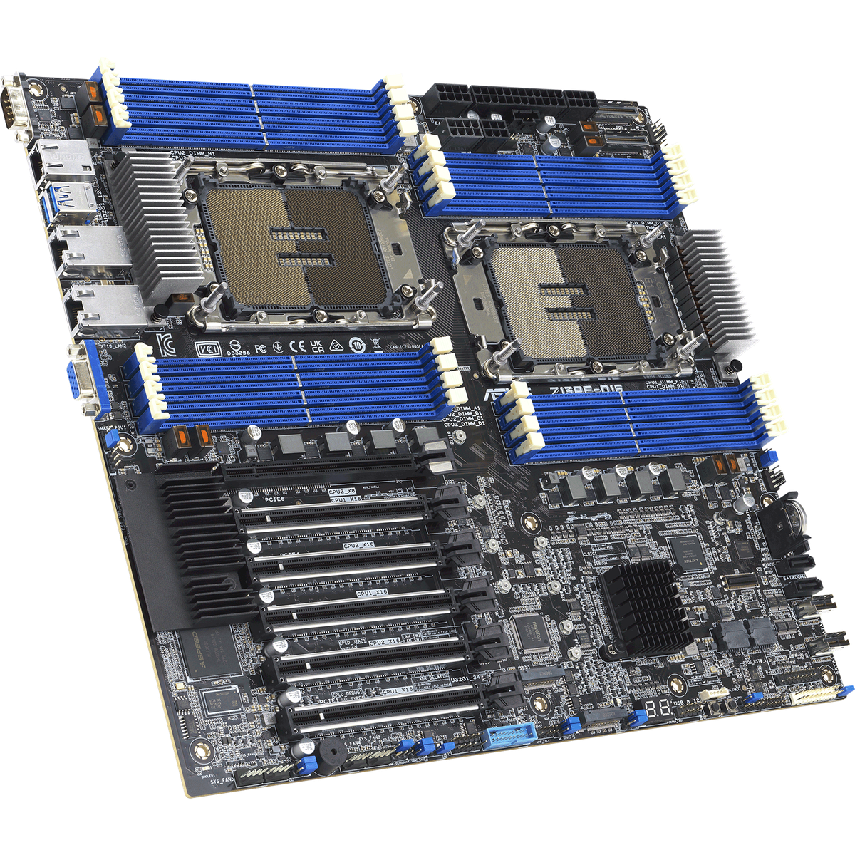 Материнская плата ASUS 90SB0CA0-M0UAY2, LGA4677, C741, 16xDDR5, E-ATX