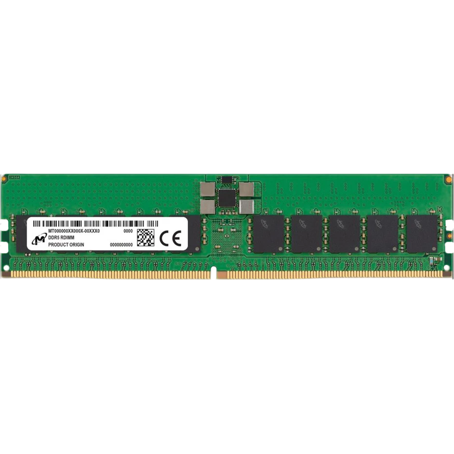 Оперативная память Micron MTC20F1045S1RC56BD1, DDR5, 32GB, RDIMM, ECC, 5600MHz