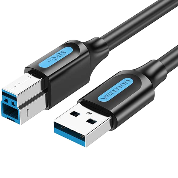 Кабель Vention COOBH, USB 3.0 AM-BM, 2 м, синий
