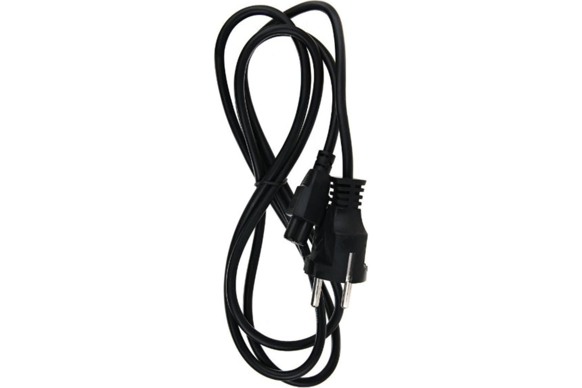 Кабель питания Telecom TP022-1.8-BK, CEE 7/7 — IEC-320-C5, 1.8 м, 3 А