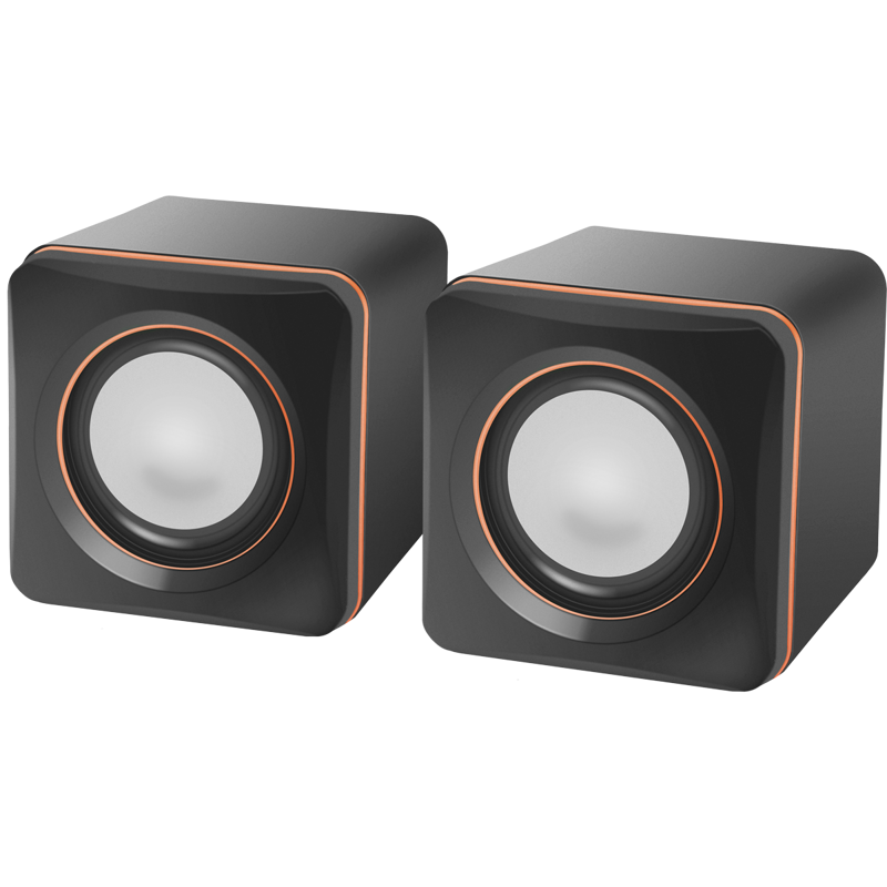 Колонки DEFENDER 65633, SPK 33, 2.0, 5 Вт, USB, черный