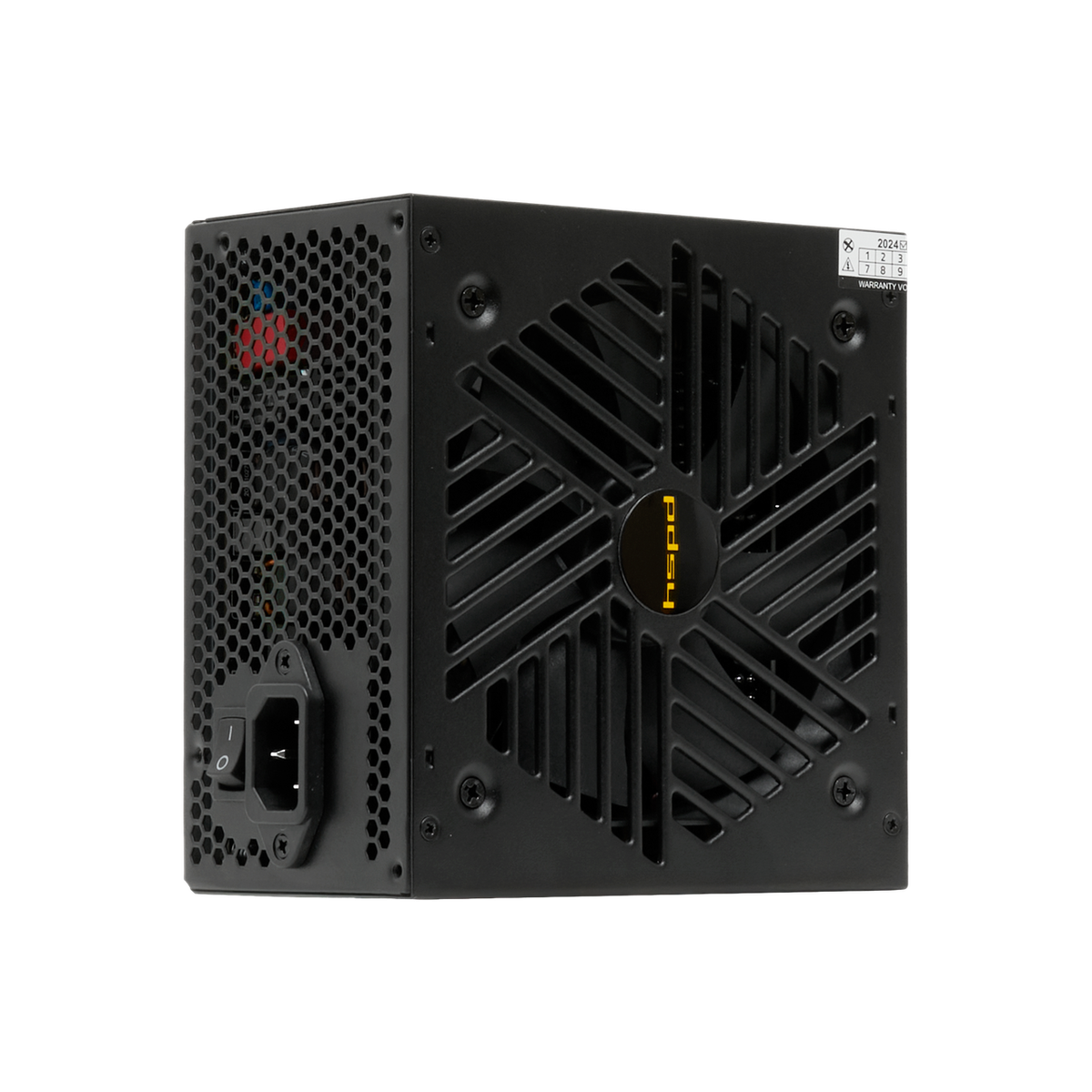 Блок питания HSPD HSK-850GF-BK, 850W, 80+ Gold, Full Modular