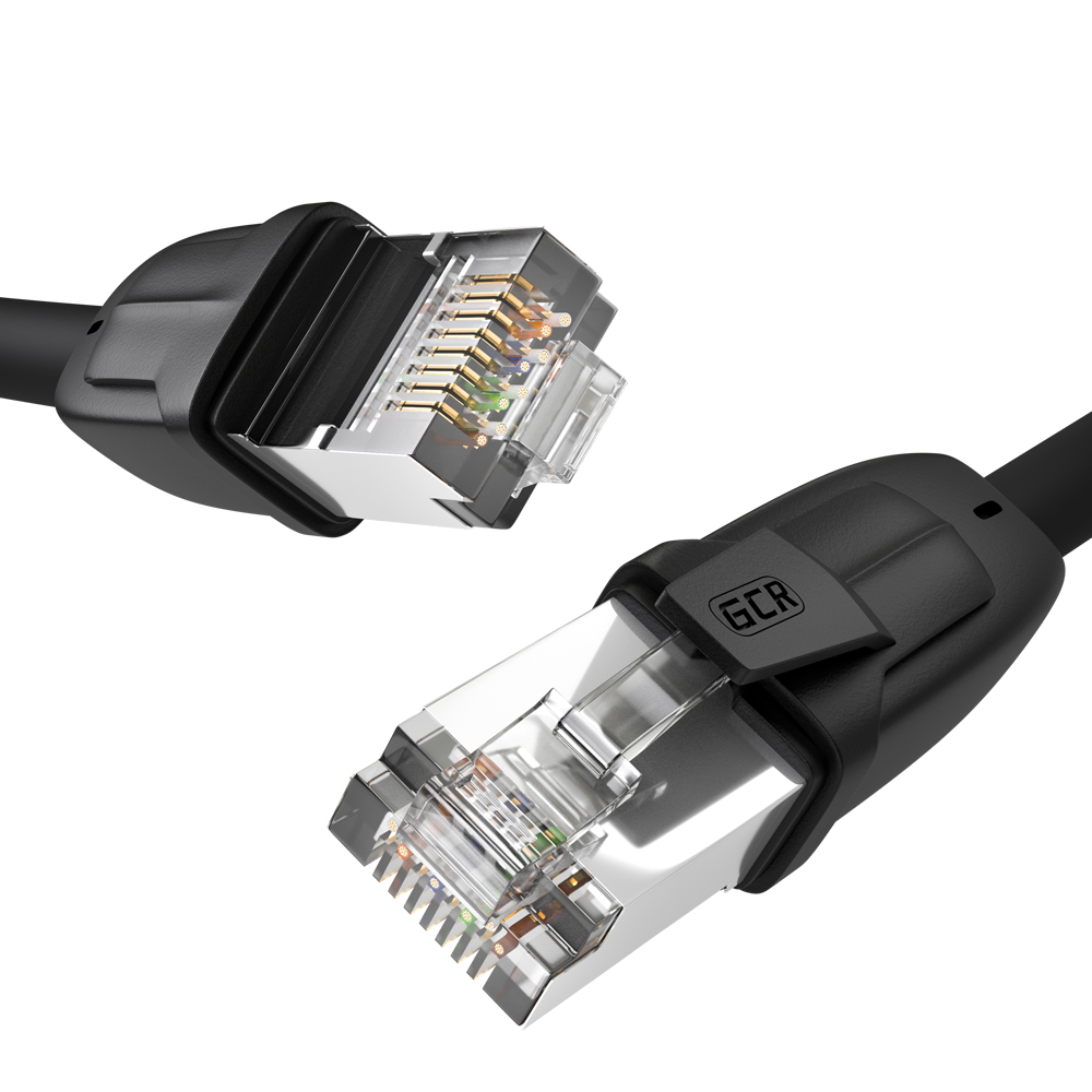 Патч-корд GCR GCR-52353, кат.8 S/FTP, 20 м, RJ45, 40 Гбит/с, 26 AWG, LSZH