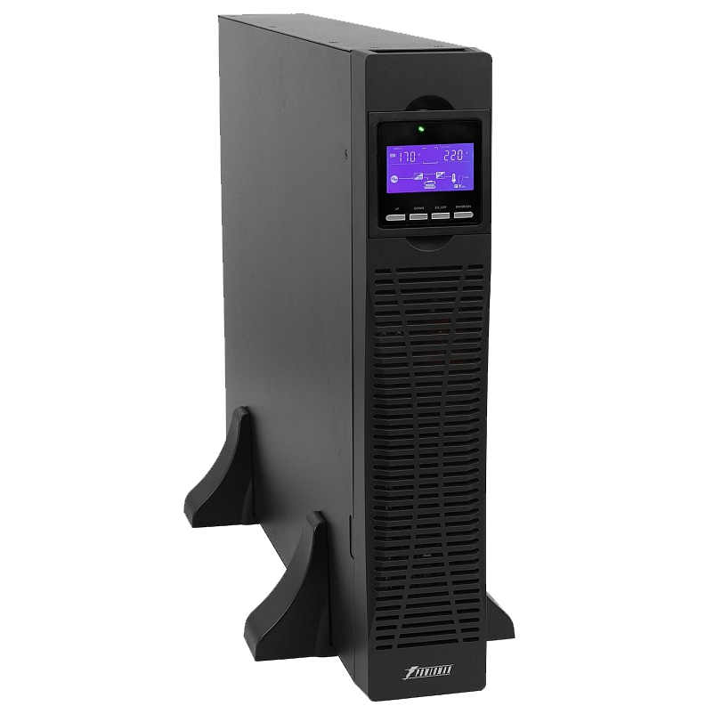ИБП POWERMAN Online 3000 RT, 3000 ВА / 2700 Вт, 8×IEC C13 + 1×IEC C19, LCD
