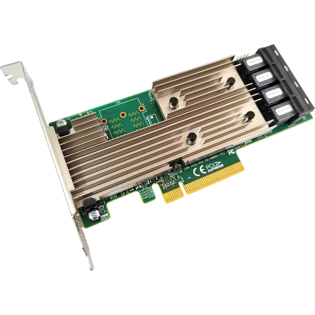 HBA-контроллер Broadcom 05-25703-00 (9305-16i), SAS/SATA 12 Гбит/с, PCIe 8x, 16 портов