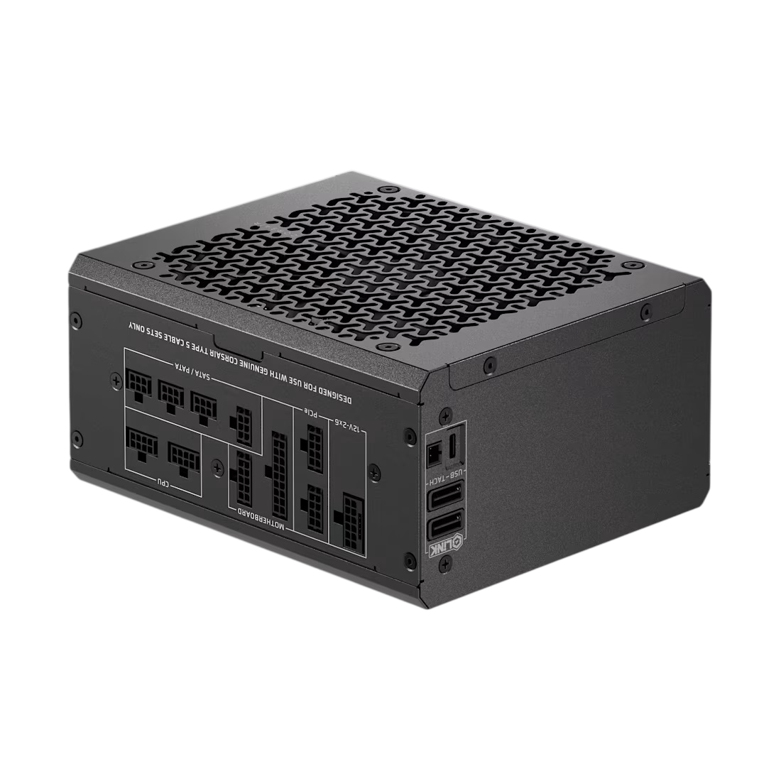 Блоки питания/ Power Supply Corsair HX1000i SHIFT, Model RPS0195, 1000W 80+ Platinum (ATX, 3.1, PCIe 5.1, Full modular, 1x24(20+4)pin, 1x12V-2x6, 2x4+4-pin CPU +12V (EPS), 8x4-pin Molex, 4x6+2-pin PCIe, 8xSATA3, 1xType-C, Active, 140x140mm, 150x180x86mm, APFC, Power cable-EU, black)