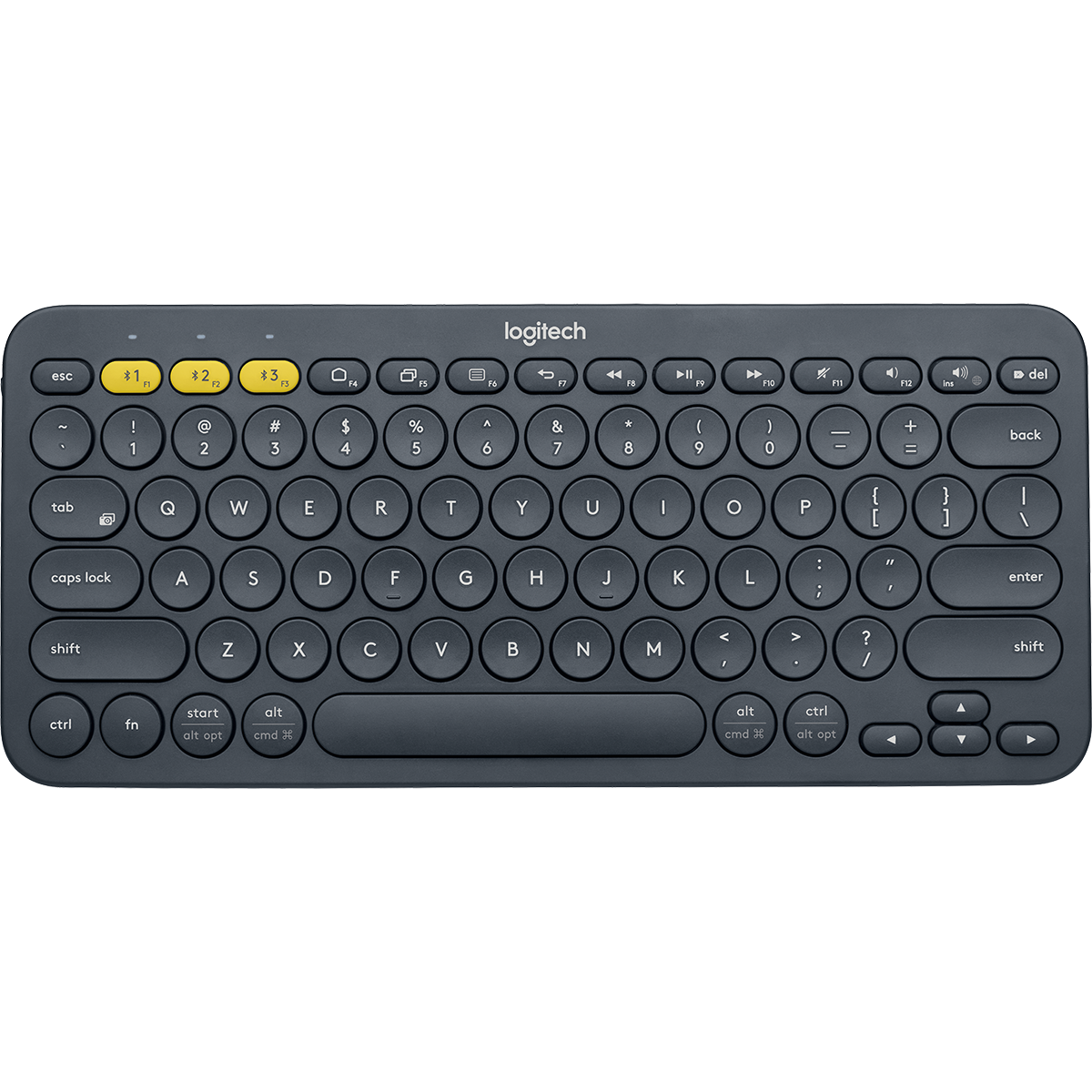 Клавиатура Logitech K380 Multi-Device, Bluetooth 3.0, 3 устройства, QWERTY