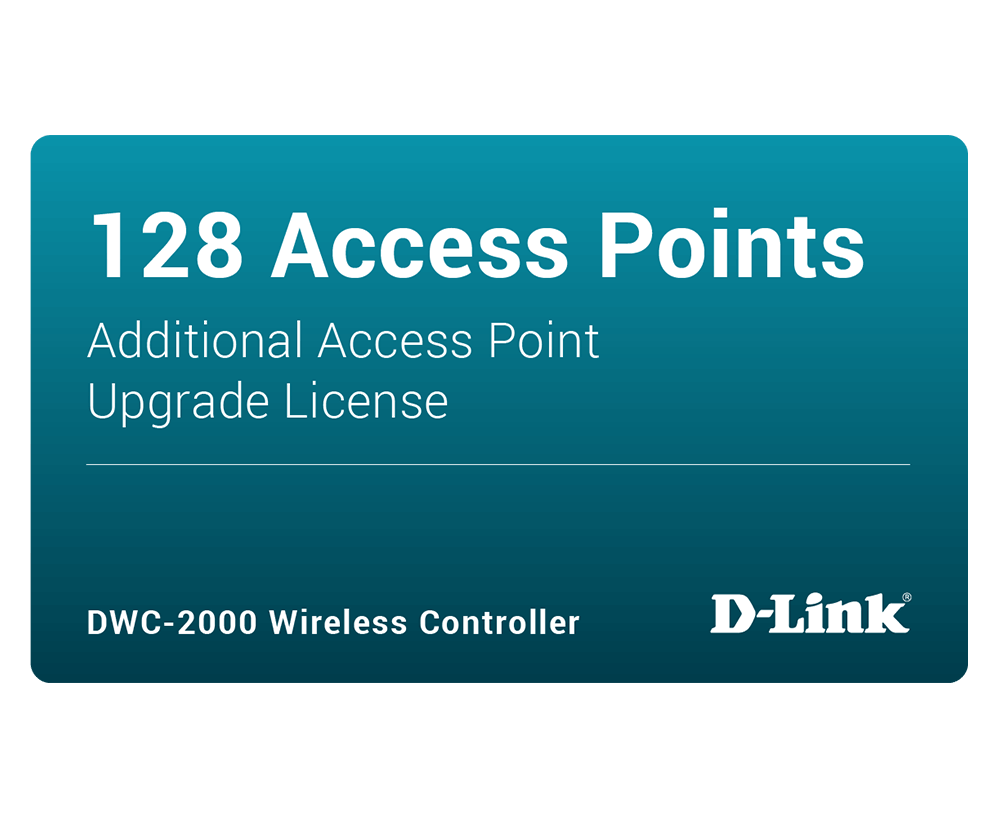 Лицензия D-Link DWC-2000-AP128-LIC, на 128 AP